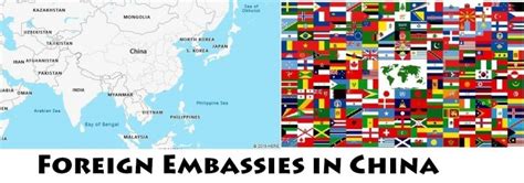 how many foreign embassies are in china